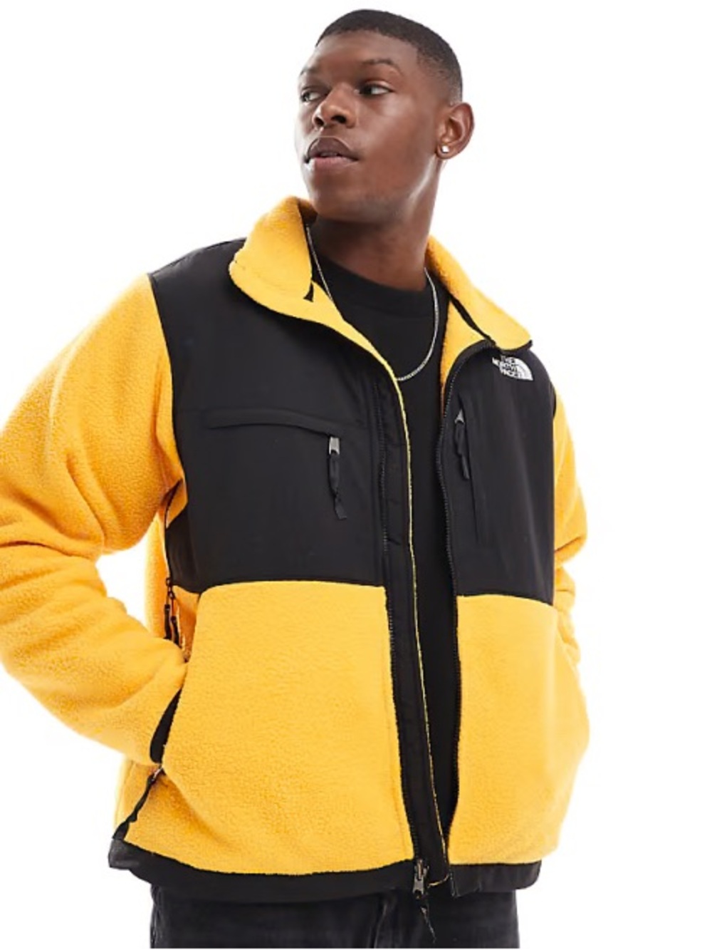 The North Face Men’s Denali Fleece Jacket Yellow size M